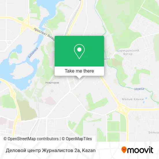 Деловой центр  Журналистов 2а map