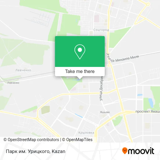 Парк им. Урицкого map