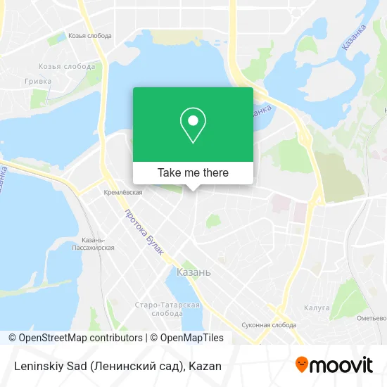Leninskiy Sad (Ленинский сад) map