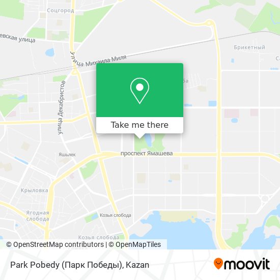 Park Pobedy (Парк Победы) map