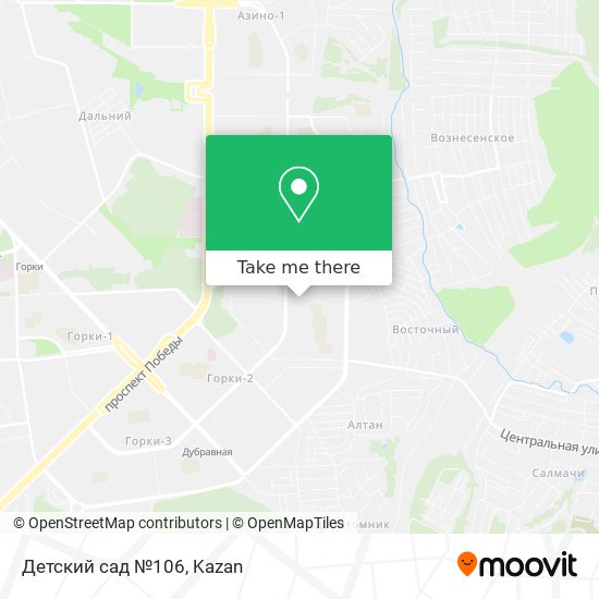 Детский сад №106 map