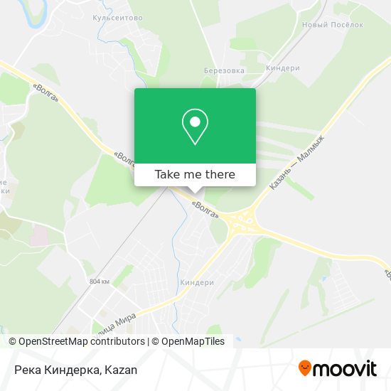 Река Киндерка map