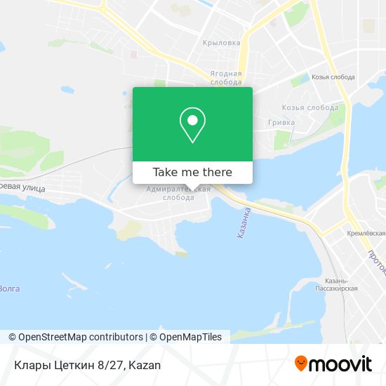 Клары Цеткин 8/27 map