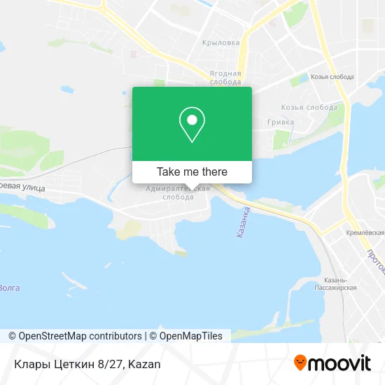 Клары Цеткин 8/27 map