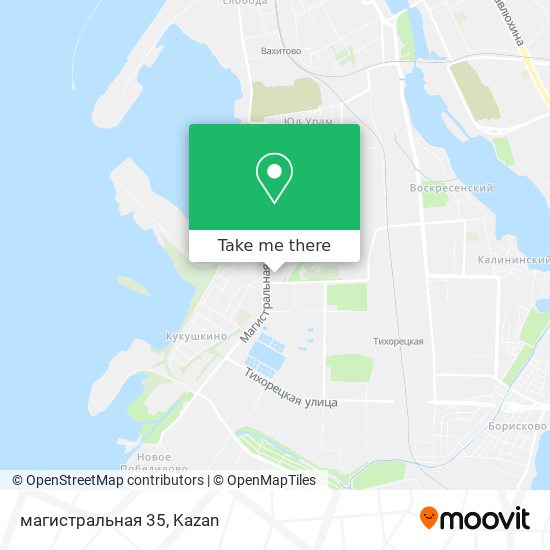 магистральная 35 map