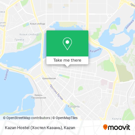 Kazan Hostel (Хостел Казань) map