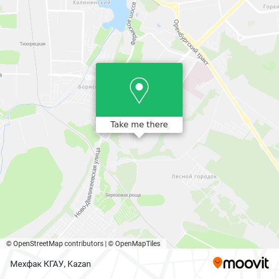 Мехфак КГАУ map