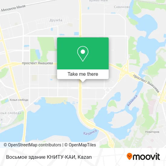 Восьмое здание КНИТУ-КАИ map