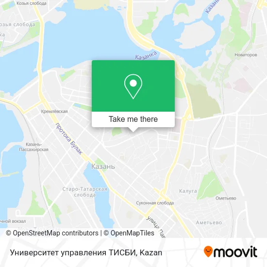 Университет управления  ТИСБИ map