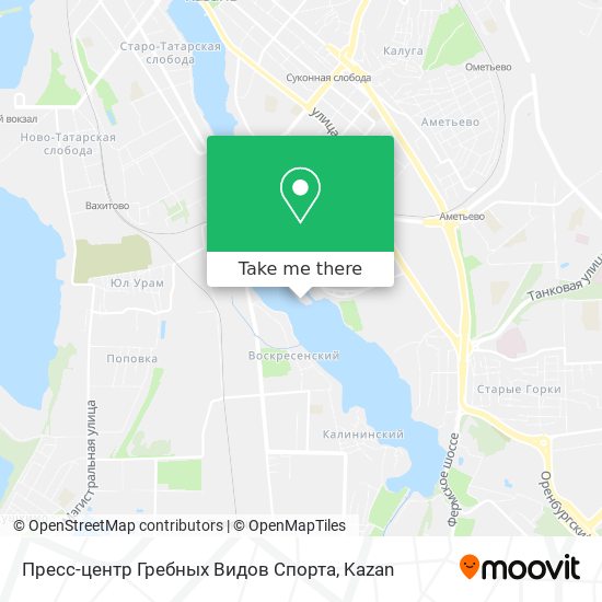 Пресс-центр Гребных Видов Спорта map