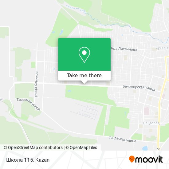 Школа 115 map