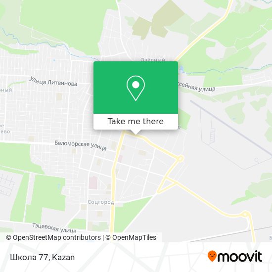 Школа 77 map