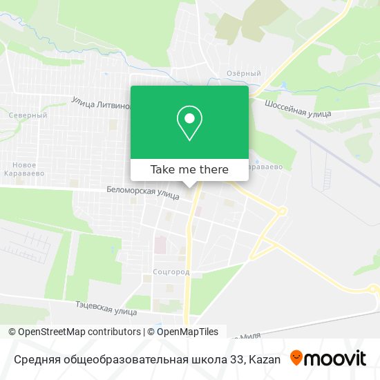 Средняя общеобразовательная школа 33 map