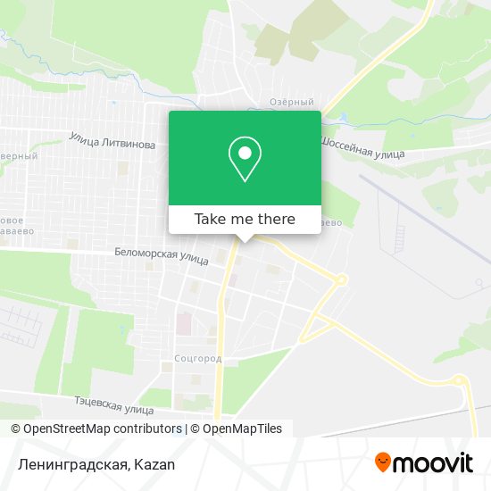 Ленинградская map