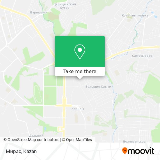Мирас map
