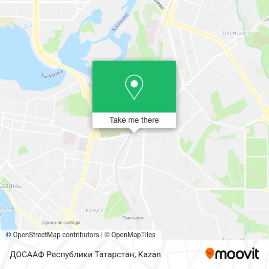 ДОСААФ Республики Татарстан map