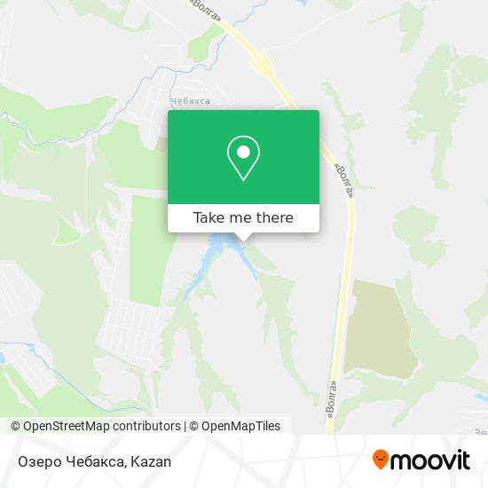 Озеро Чебакса map