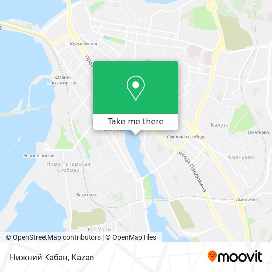 Нижний Кабан map