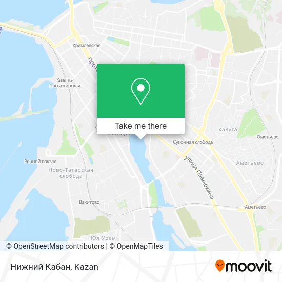 Нижний Кабан map