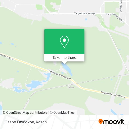 Озеро Глубокое map