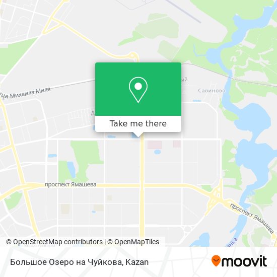 Большое Озеро на Чуйкова map