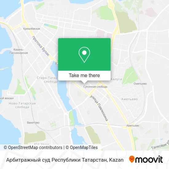Арбитражный суд Республики Татарстан map