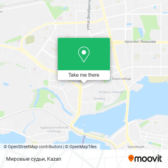 Мировые судьи map