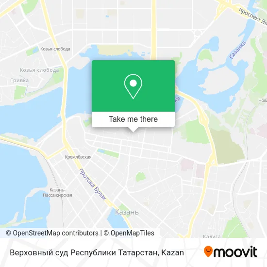 Верховный суд Республики Татарстан map