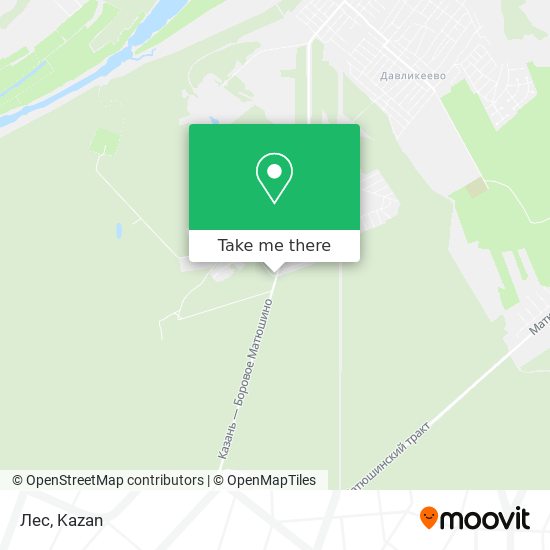 Лес map