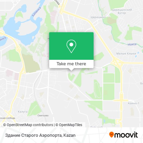 Здание Старого Аэропорта map