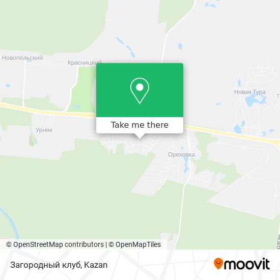 Загородный клуб map