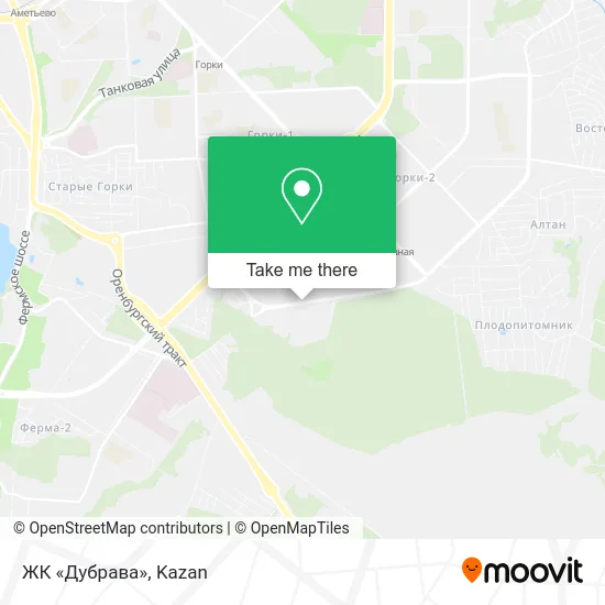 ЖК «Дубрава» map