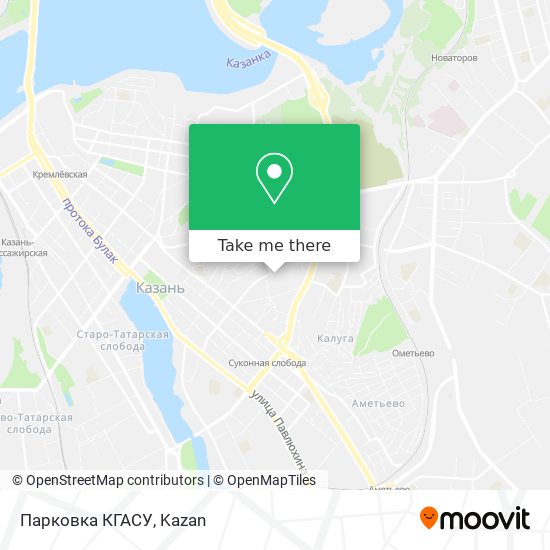 Парковка КГАСУ map
