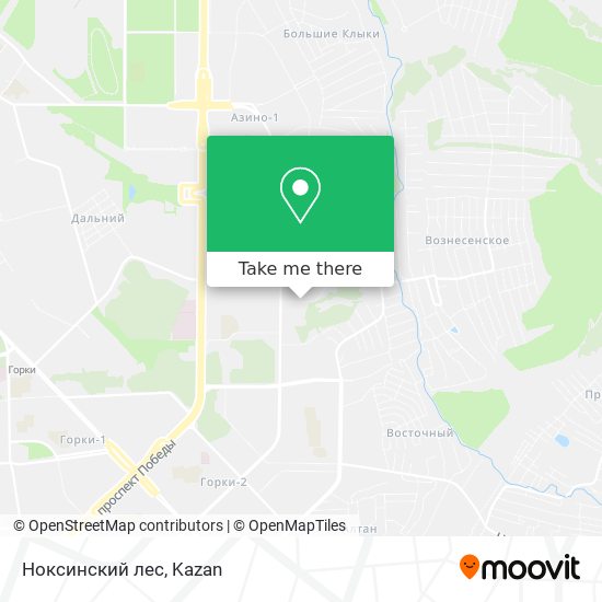 Ноксинский лес map