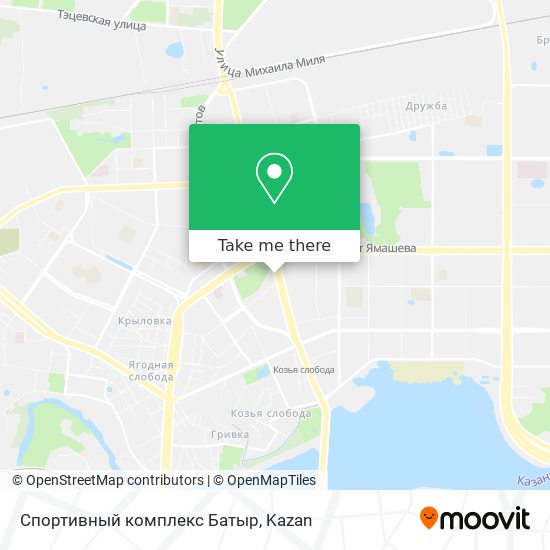 Спортивный комплекс  Батыр map