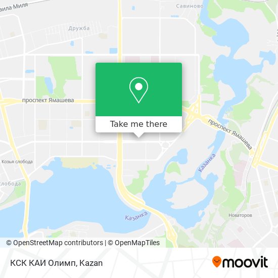 КСК КАИ Олимп map