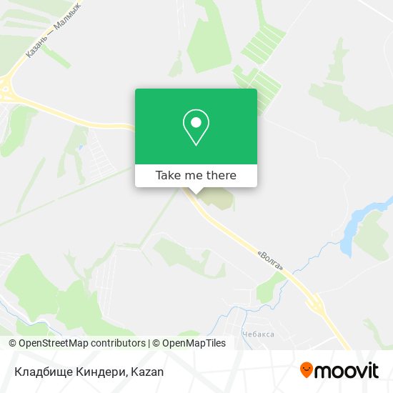 Кладбище Киндери map