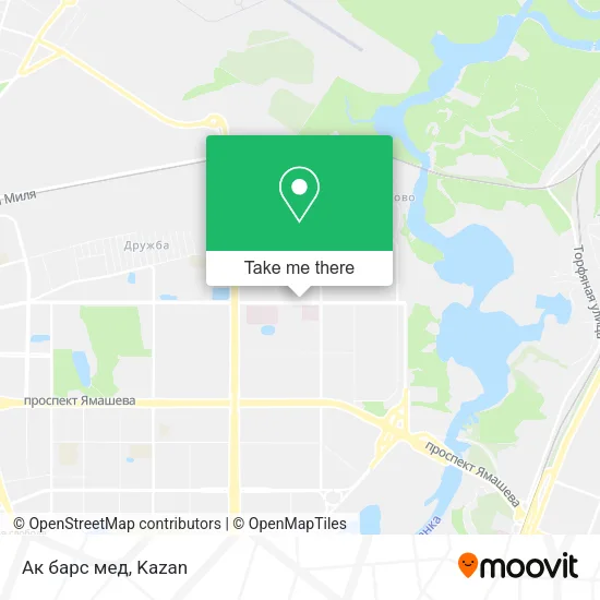 Ак барс мед map