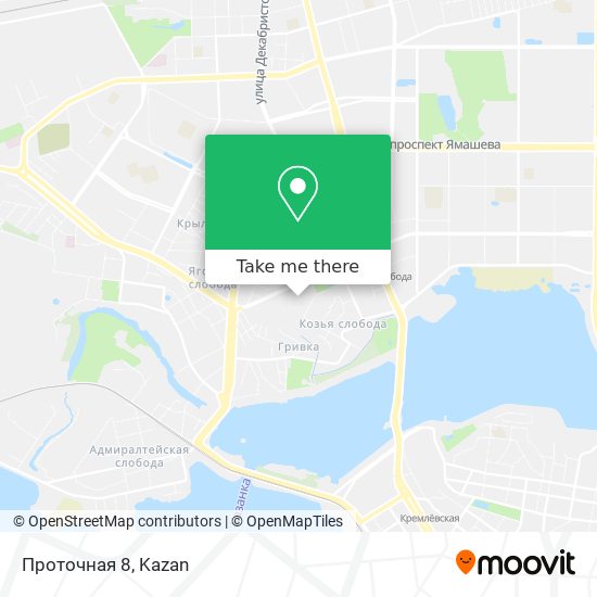 Проточная 8 map