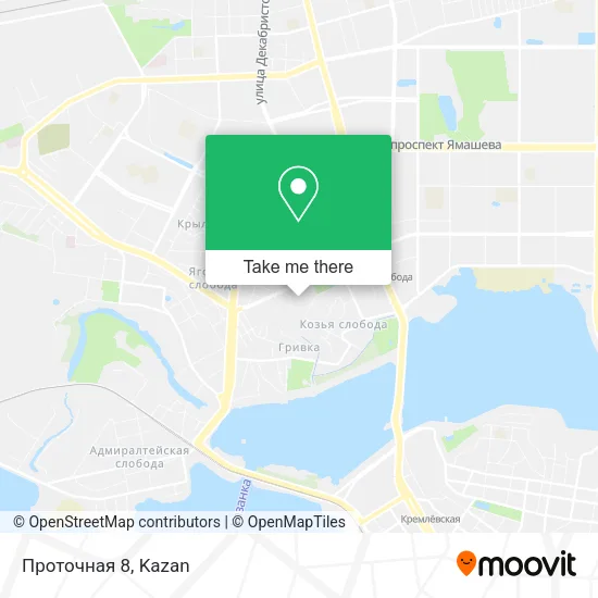 Проточная 8 map