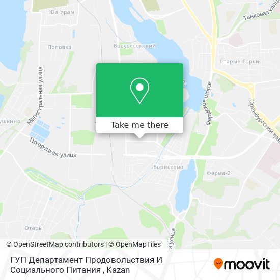 ГУП Департамент Продовольствия И Социального Питания map