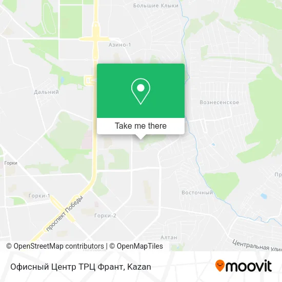 Офисный Центр ТРЦ  Франт map