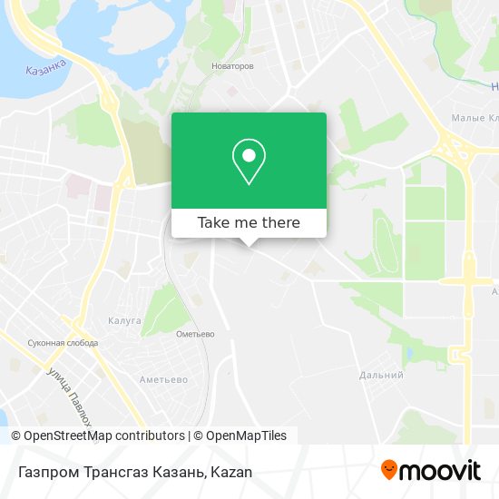 Газпром Трансгаз Казань map