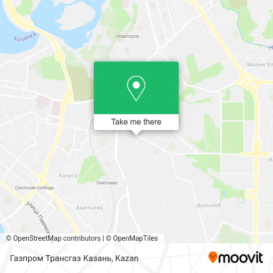 Газпром Трансгаз Казань map