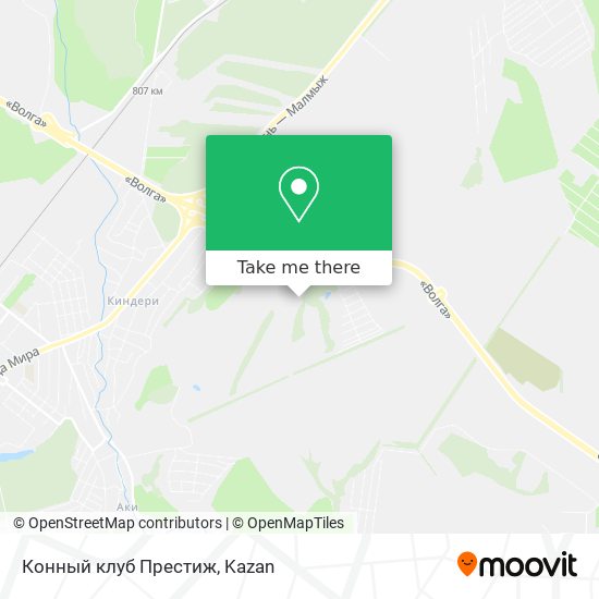 Конный клуб  Престиж map