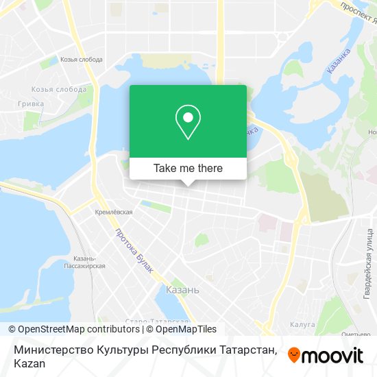 Министерство Культуры Республики Татарстан map