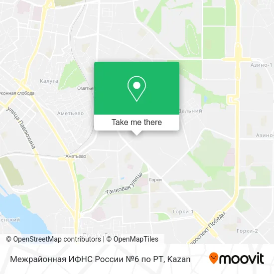 Межрайонная ИФНС России №6 по РТ map
