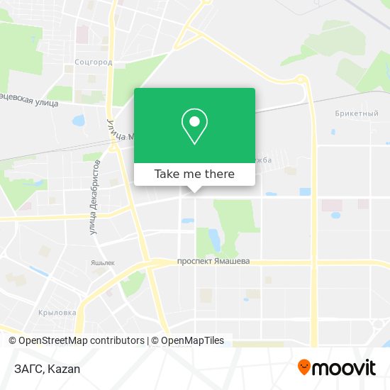 ЗАГС map