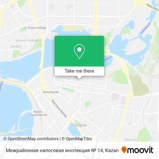 Межрайонная налоговая инспекция № 14 map