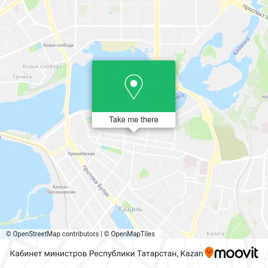 Кабинет министров Республики Татарстан map